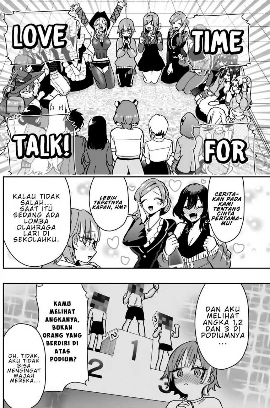 Kimi no Koto ga Dai Dai Dai Dai Daisuki na 100-ri no Kanojo Chapter 124 Bahasa Indonesia